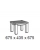 Table de salon Orange 236,00 €