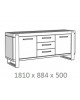Salle à manger Udine K632 Aspect Parquet Naturel 1,809.00