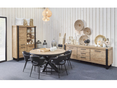 Salle à manger Udine K661 Bois de Teck Orange 1,779.00