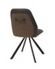 Chaise 1902 PU gris / tissu brun 99,00 €