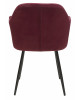 Chaise 2004 Tissu Bordeaux Gris Noir 79,00 €