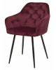 Chaise 2004 Tissu Bordeaux Gris Noir 79,00 €
