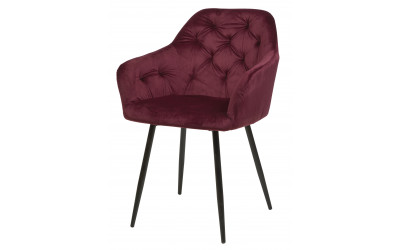 Chaise 2004 Tissu Bordeaux Gris Noir 79,00 €