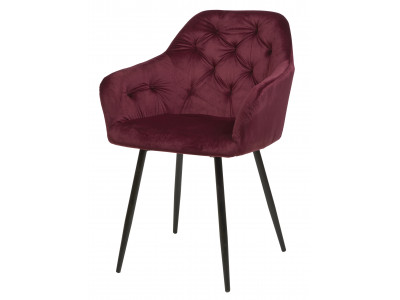 Chaise 2004 Tissu Bordeaux Gris Noir 79,00 €
