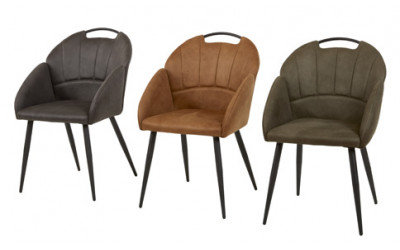 Chaise 2005 Anthracite - Cognac - Vert 135,00 €