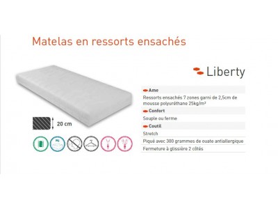 Matelas Liberty 269,00 €