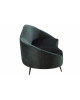 Sofa 180 cm Elisabeth Metal Microfibres Vert
