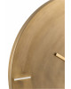 Horloge Ronde 76 cm Metal Mat Or Mat Large