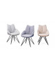 Chaise Brent bi-tissu 199,00 €