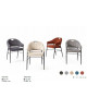 Chaise Eliot Tissu 5 Coloris 175,00 €