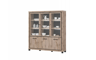 Vitrine Large 3 Portes Elegance 191 cm 585,00 €