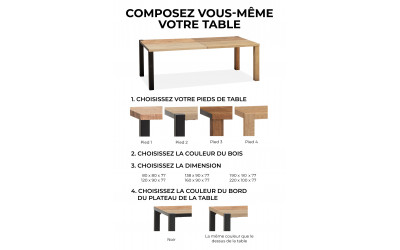 Table Personnalisable 769,00 €